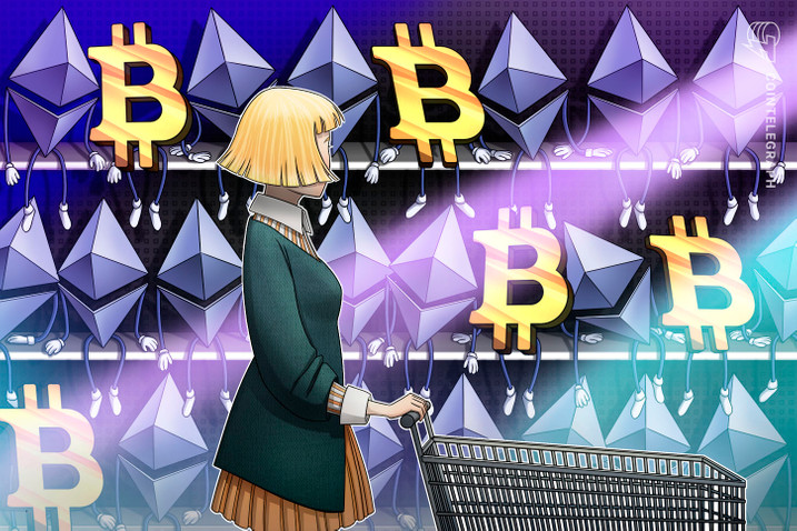Volume de transações de Ether superam o Bitcoin no último mês