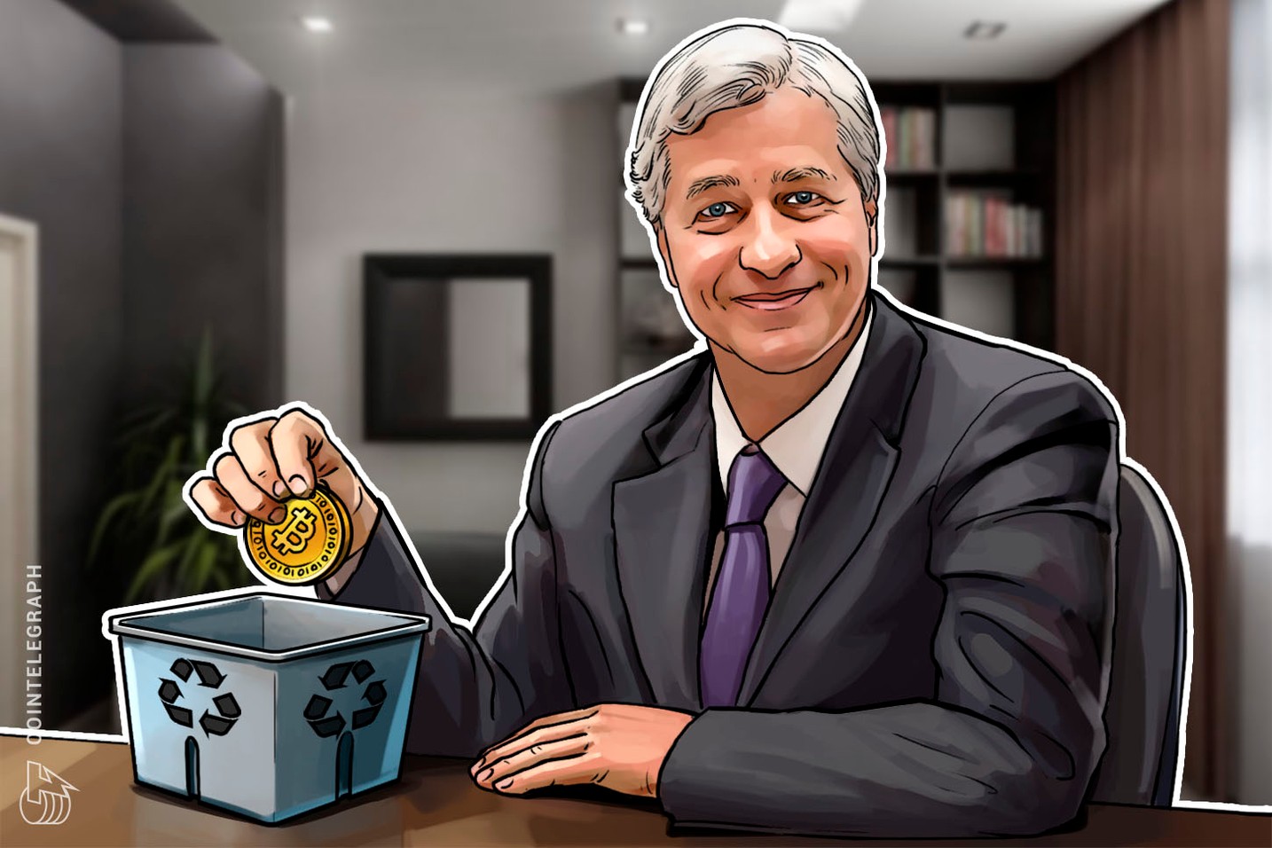 Le PDG de JPMorgan fait une comparaison controversée entre le bitcoin et les cigarettes