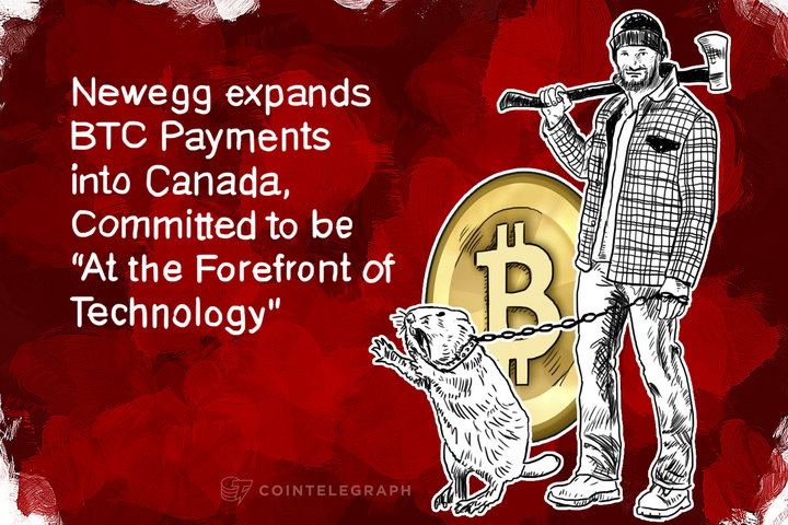 Newegg expands BTC Payments into Canada, Committed to be “At the Forefront of Technology" 