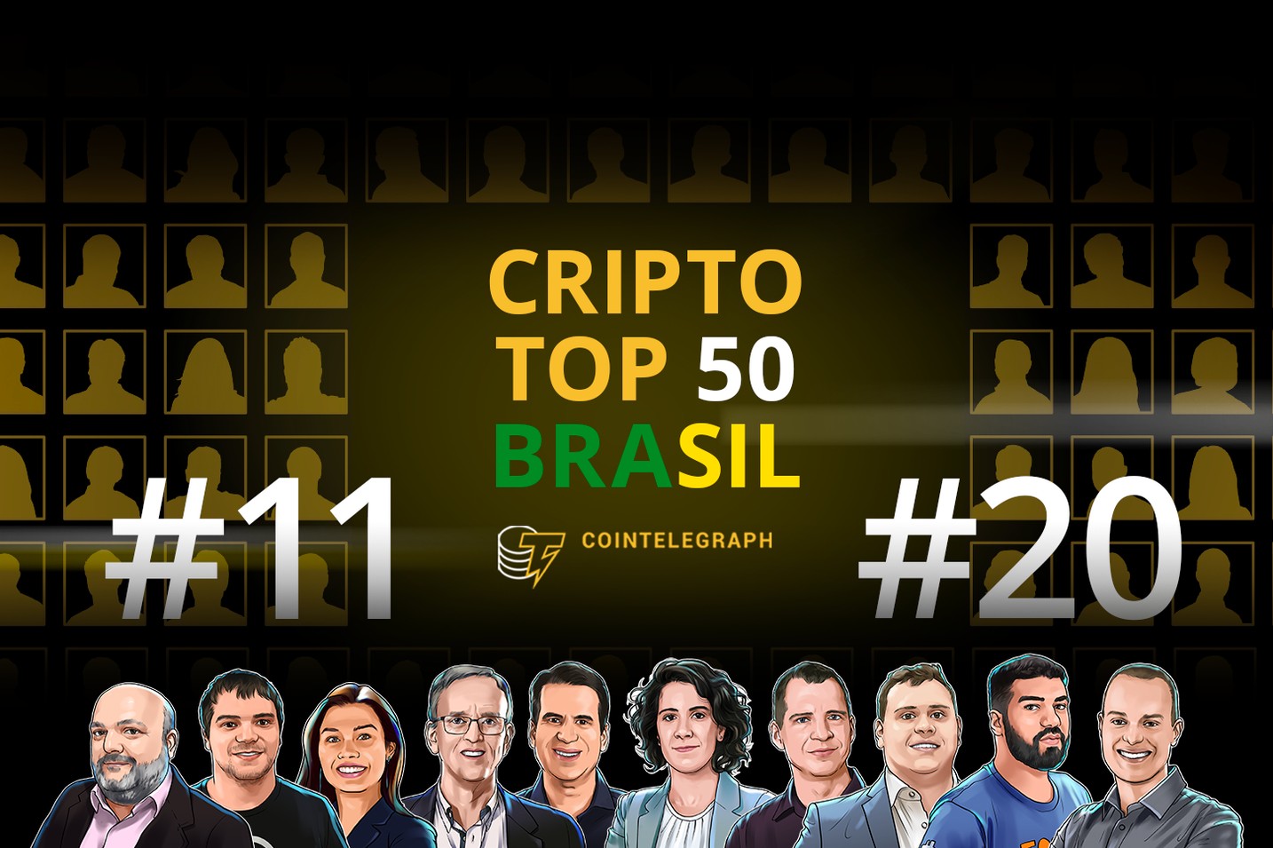 Brasil Top 50: os 10 nomes entre a 20ª e a 11ª posições