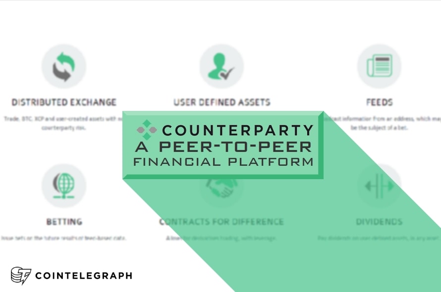 Counterparty to Create First Peer-to-Peer Digital Asset Exchange Platform