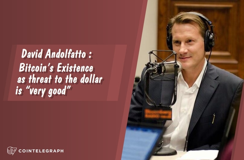 Andolfatto: Bitcoin’s Existence as threat to the dollar is “very good”