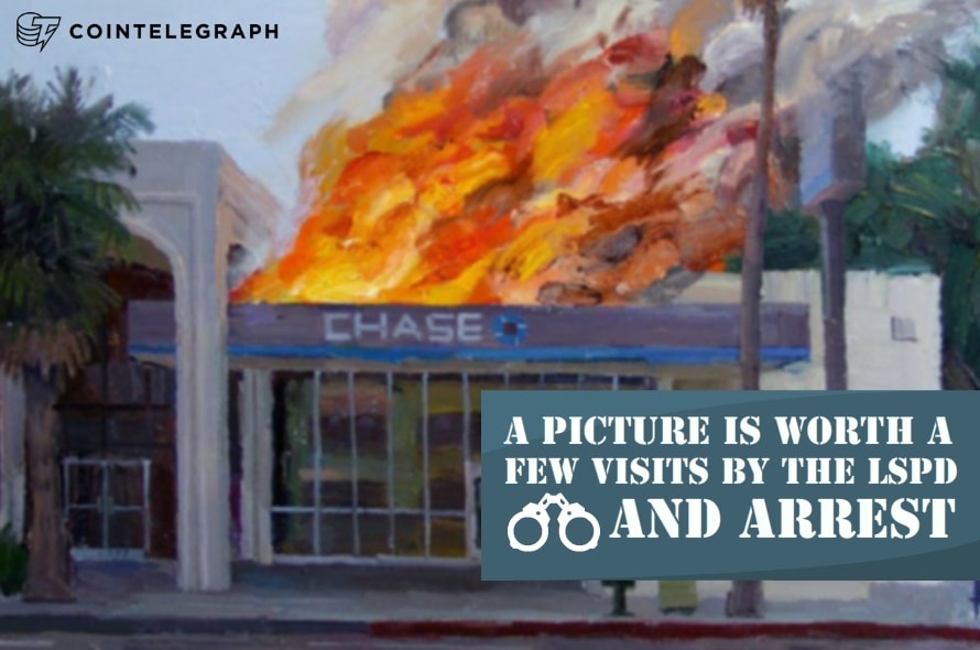 What’s a picture depicting a banking apocalypse worth?