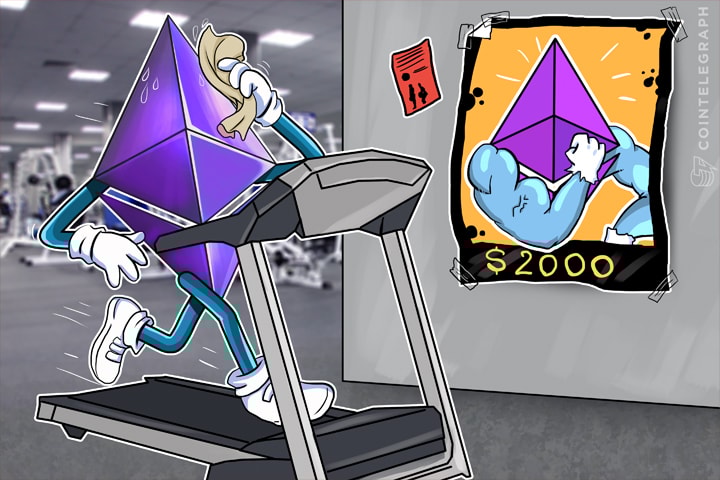 Preço do Ethereum pode chegar a US$ 2.000 se isso acontecer