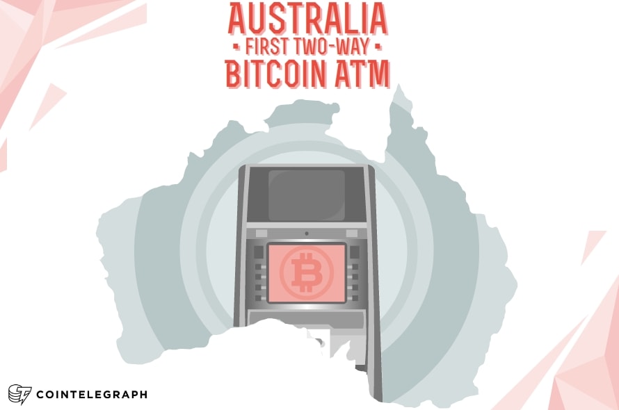 First Two-Way Bitcoin ATM in Australia opens today