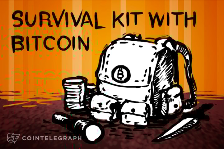 Make your own survival kit with Bitcoin
