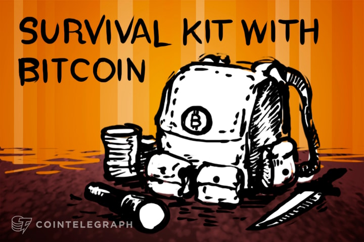 Make your own survival kit with Bitcoin