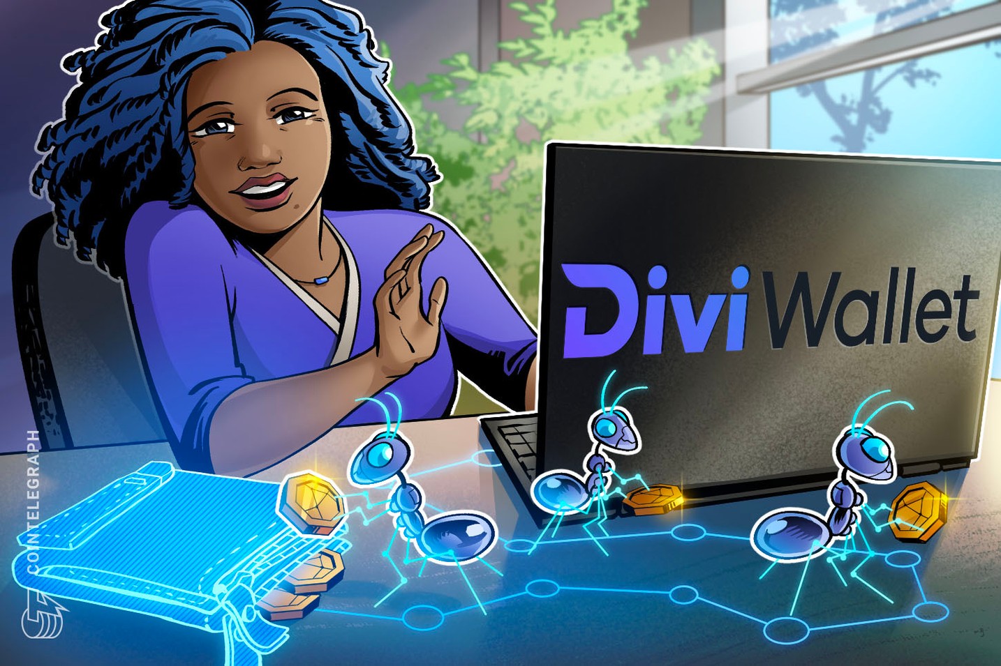 A wallet and payment ecosystem gives users full control of their digital assets