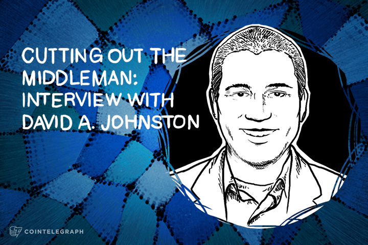 CUTTING OUT THE MIDDLEMAN: INTERVIEW WITH DAVID A. JOHNSTON