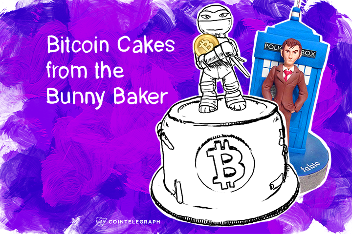 Bitcoin Cakes from the Bunny Baker 