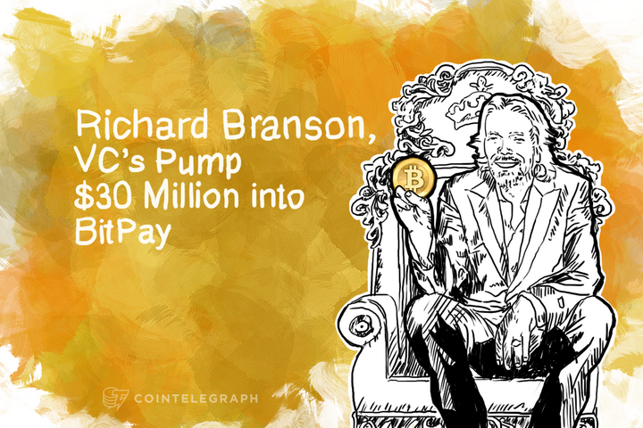 Richard Branson, VC’s Pump $30 Million into BitPay