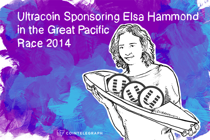 Ultracoin Sponsoring Elsa Hammond in the Great Pacific Race 2014