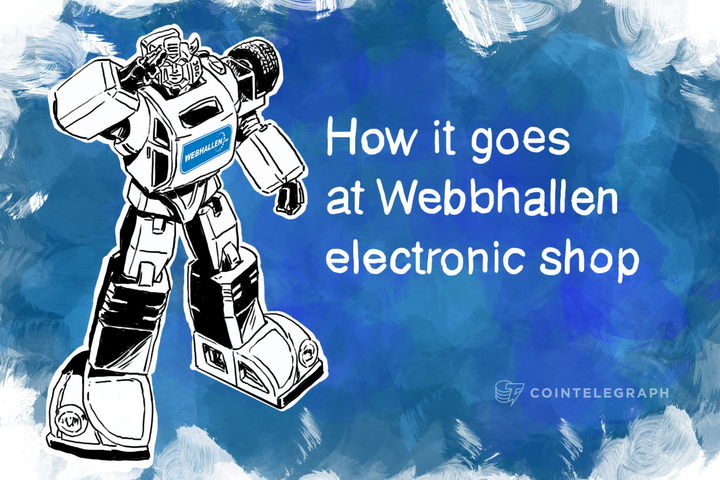 How it goes at Webbhallen electronic shop