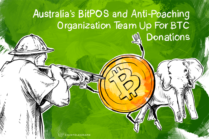 Australia’s BitPOS and Anti-Poaching Organization Team Up For BTC Donations