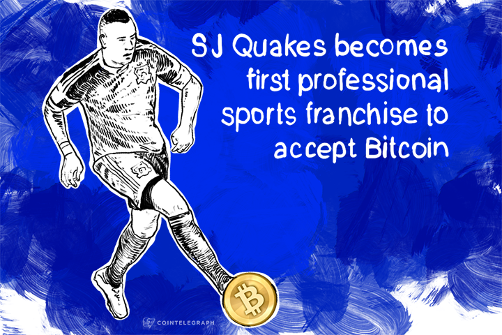 SJ Quakes becomes first professional sports franchise to accept Bitcoin