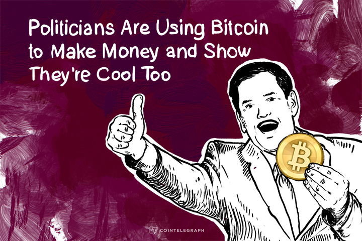 Politicians Are Using Bitcoin to Make Money and Show They’re Cool Too