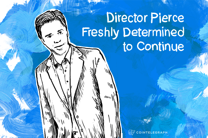 Director Pierce Freshly Determined to Continue 