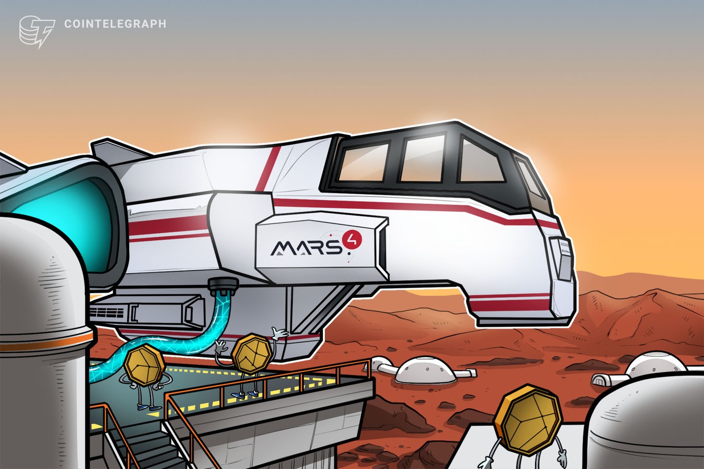 A P2E metaverse allowing users to speculate the value of the red planet has recently announced its listing on a major exchange