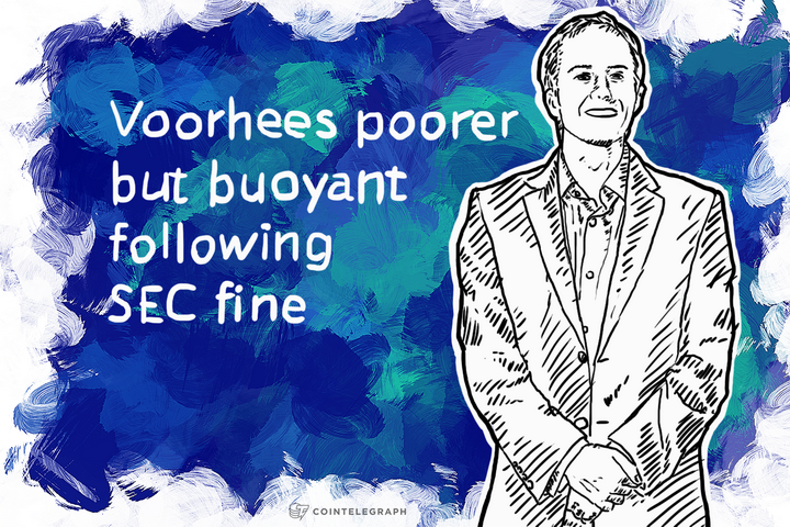 Voorhees poorer but buoyant following SEC fine