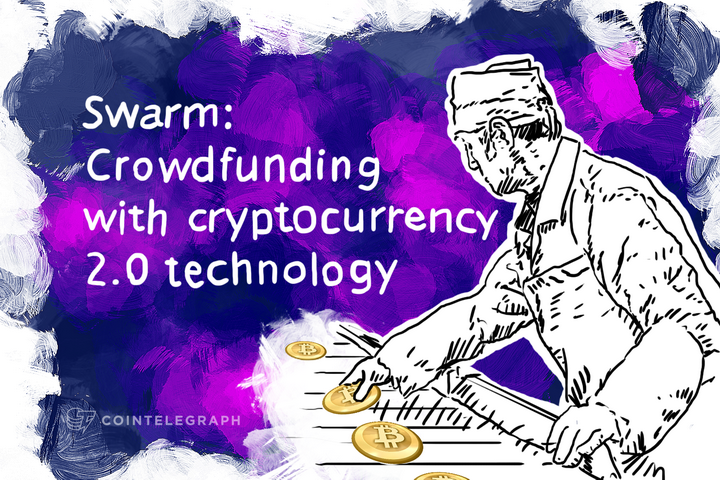 Swarm: Crowdfunding with cryptocurrency 2.0 technology