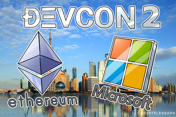 Microsoft backs Ethereum Developers Conference DevCon 2 in China