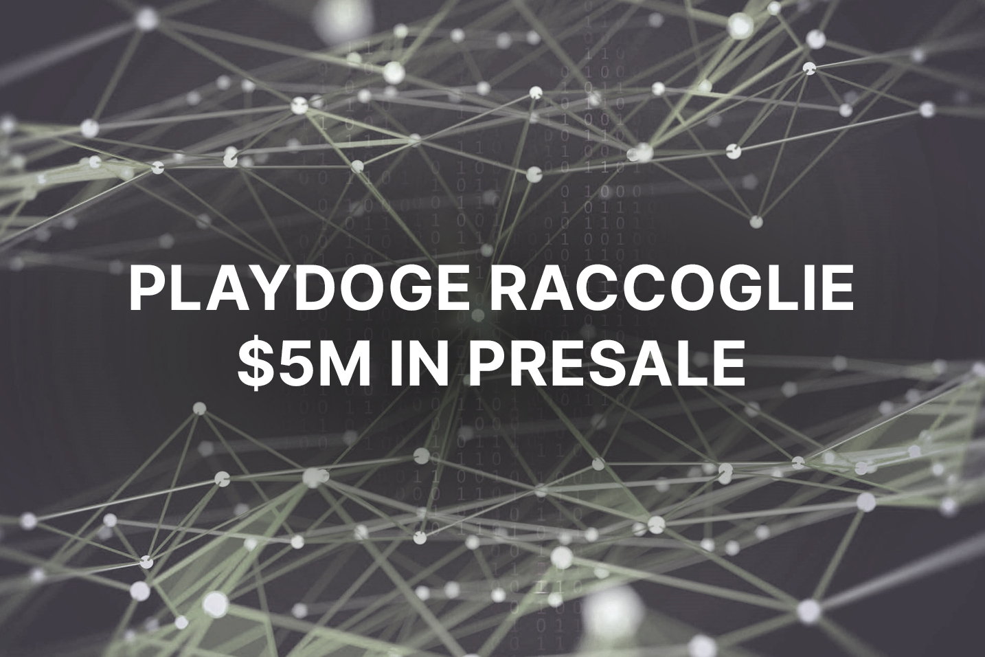 La nuova meme coin P2E PlayDoge raccoglie 5 milioni di dollari in presale
