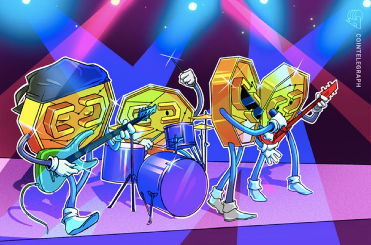 10 criptomoedas ligadas à música sobem até 232% em janeiro