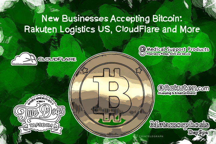 New Businesses Accepting Bitcoin: Rakuten Logistics US, CloudFlare, Radical.FM and More