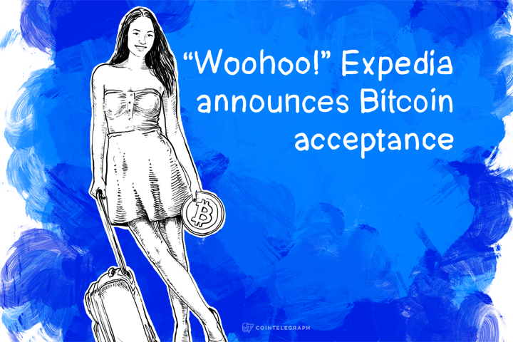 “Woohoo!” Expedia announces Bitcoin acceptance