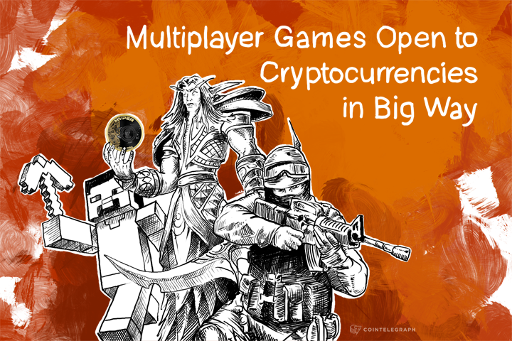 Multiplayer Games Open to Cryptocurrencies in Big Way