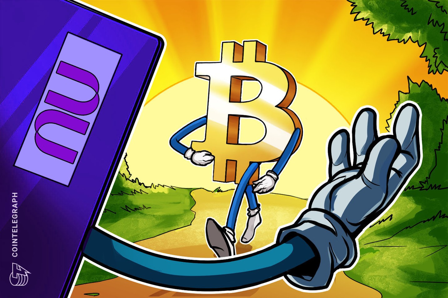 Nubank anuncia saques e depósitos de criptomoedas e integra o USDC