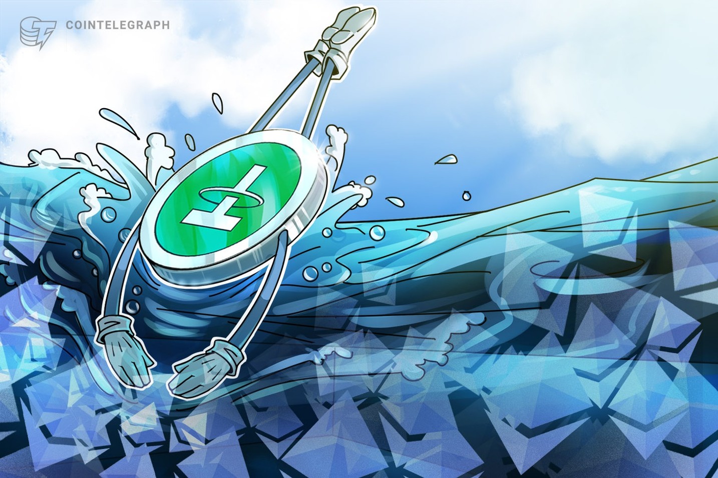 仮想通貨ビットコインの上昇、イーサリアム上で発行のテザーと関係あり