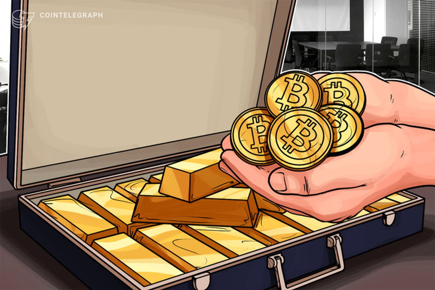 仮想通貨ビットコインはやはりデジタルゴールド、金との相関過去最高に