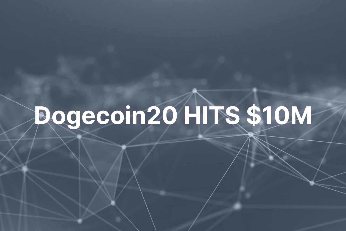 Pré-venda do Dogecoin20 arrecada US$ 10 milhões antes do lançamento na Uniswap