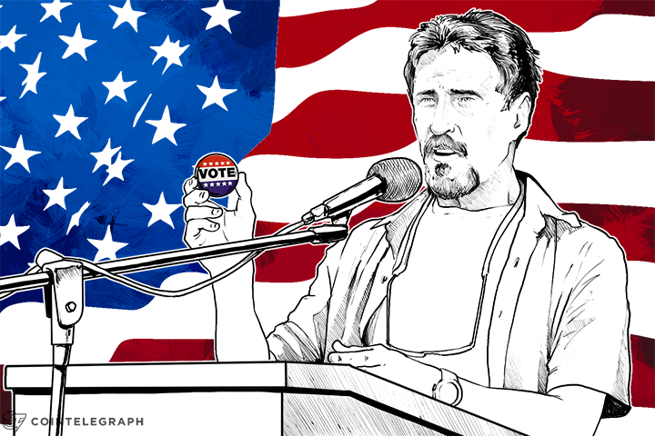 John McAfee to Run for US President after Creating Own ‘Cyber Party’   