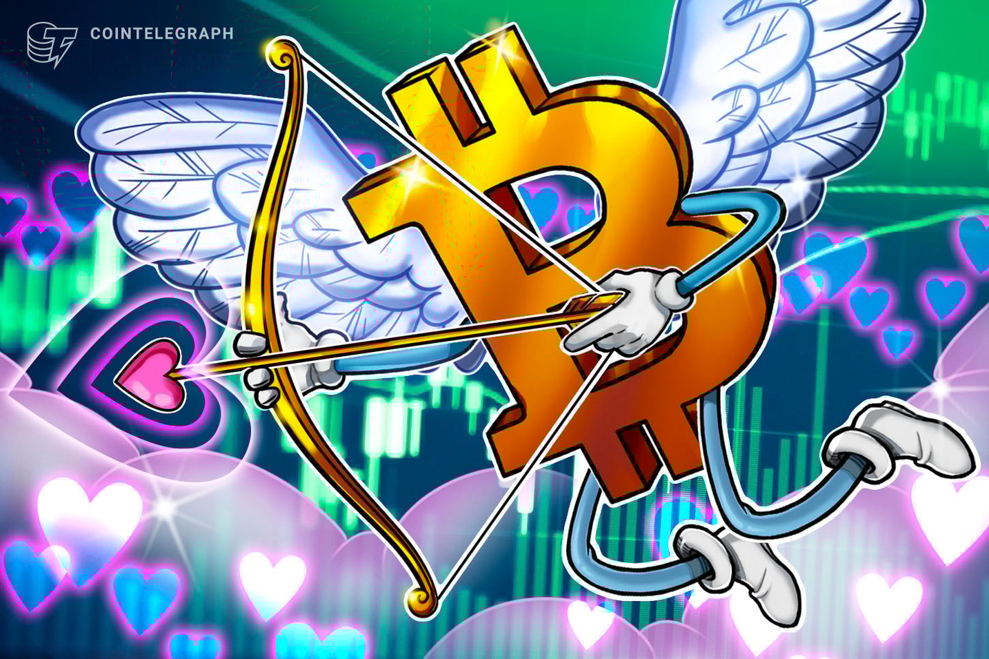 Dados históricos mostram que Bitcoin é romântico e adora o dia dos namorados