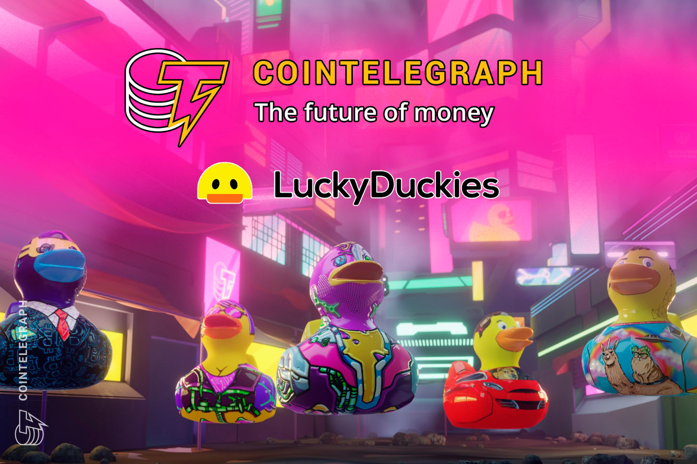 ‘Lucky Duckies Originals’ launch on Binance NFT Marketplace and swim to almost-sold-out status