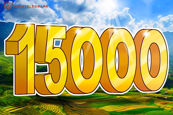 Another Day, Another Thousand Dollars: Bitcoin Hits $15k