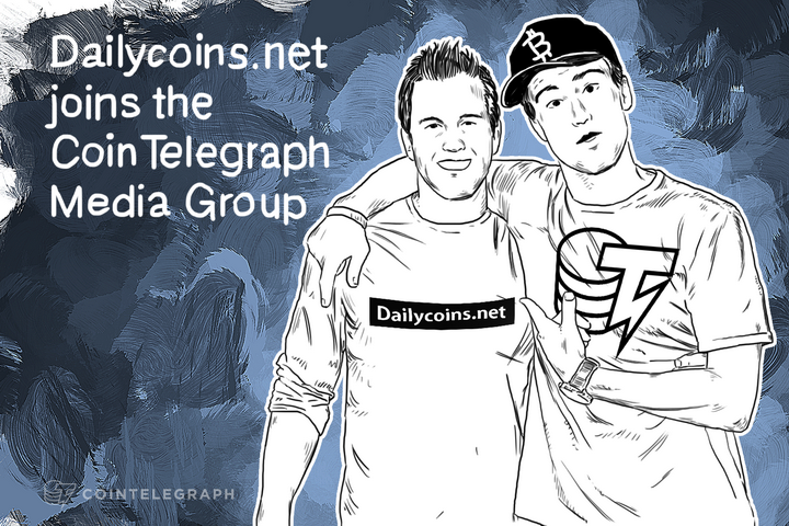 Dailycoins.net joins the Cointelegraph Media Group