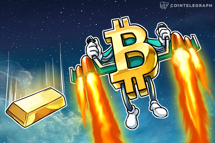 Gold Plummets While Bitcoin Skyrockets