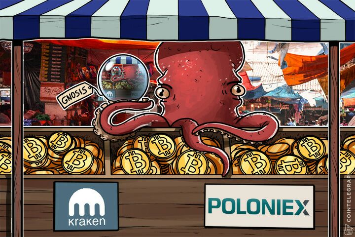 Largest Crypto Exchanges Kraken, Poloniex Start Gnosis Trading