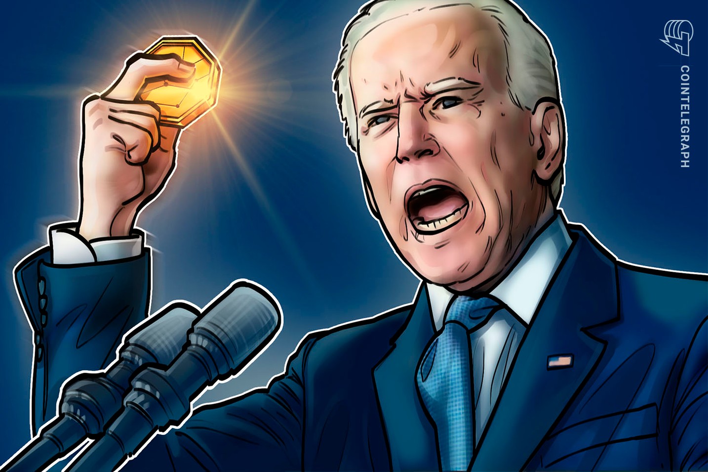 Bitcoin recua com embate entre Biden e republicanos sobre dívida dos EUA, mas há dois detalhes