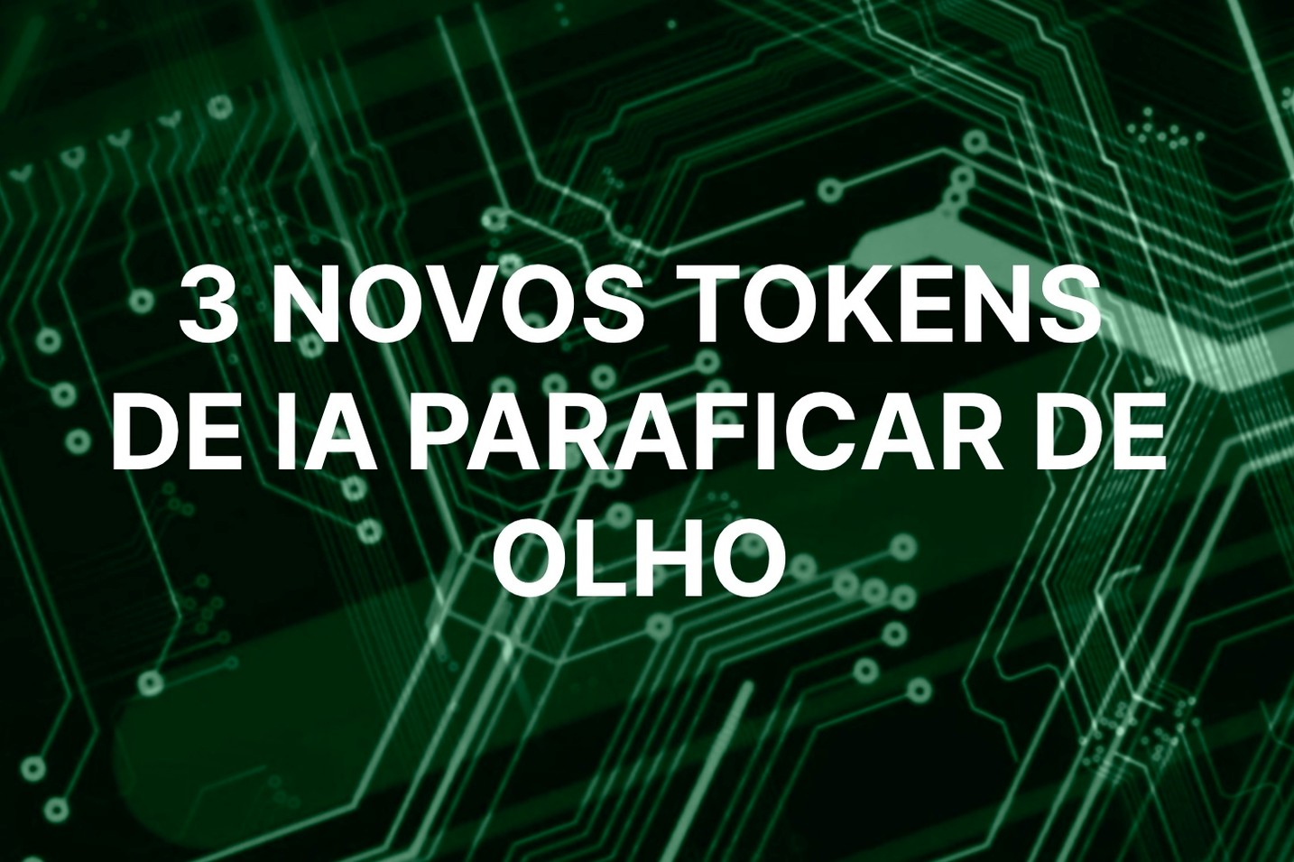 3 Novos Tokens de IA Que Todo Investidor em Criptomoedas Deve Conhecer