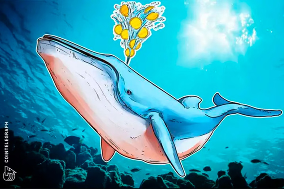 Baleias devoram uma memecoin enquanto se desfazem de uma altcoin, revela análise