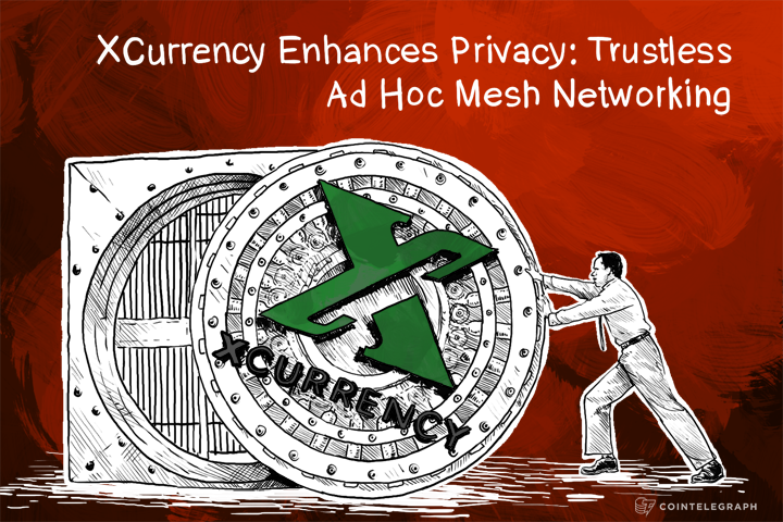 XCurrency Enhances Privacy: Trustless Ad Hoc Mesh Networking