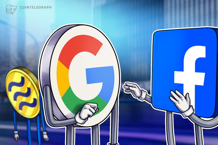 Google y Facebook asumen funciones bancarias. ¿Se encogen de hombros las criptomonedas?