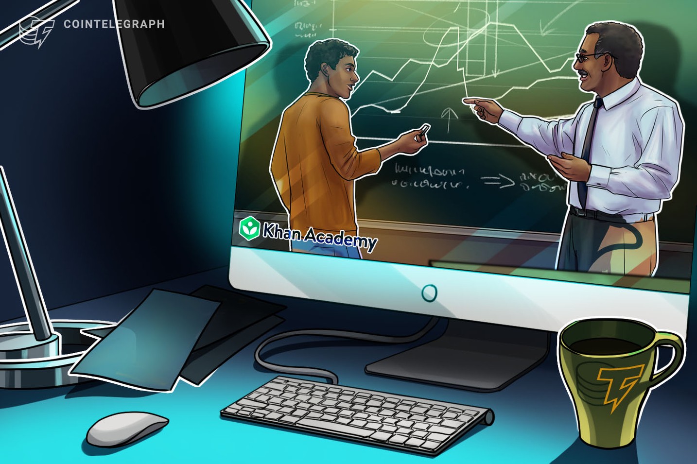 العملات المشفرة تساعد في الإنقاذ بعد تصاعد حركة المرور على خان أكاديمي بسبب فيروس كورونا
