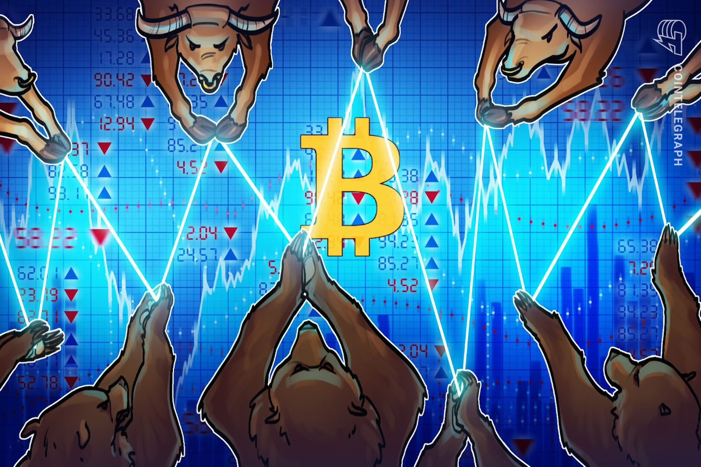 Bitcoin dispara 10%, mas retomada da tendência de alta ainda não está confirmada, afirma analista