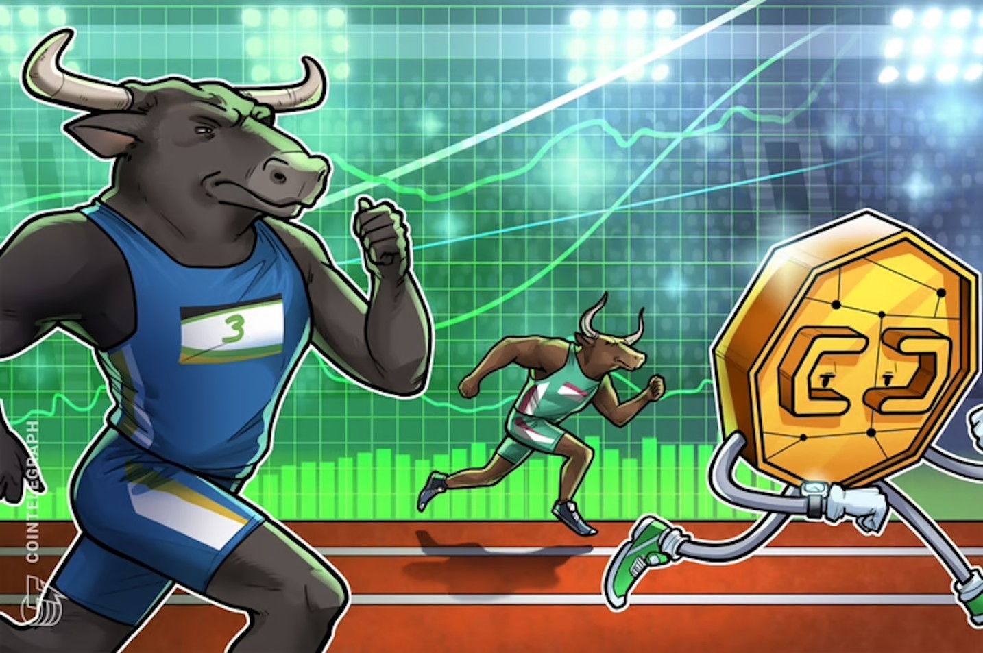 20 criptomoedas e 6 setores que registraram as maiores altas em novembro
