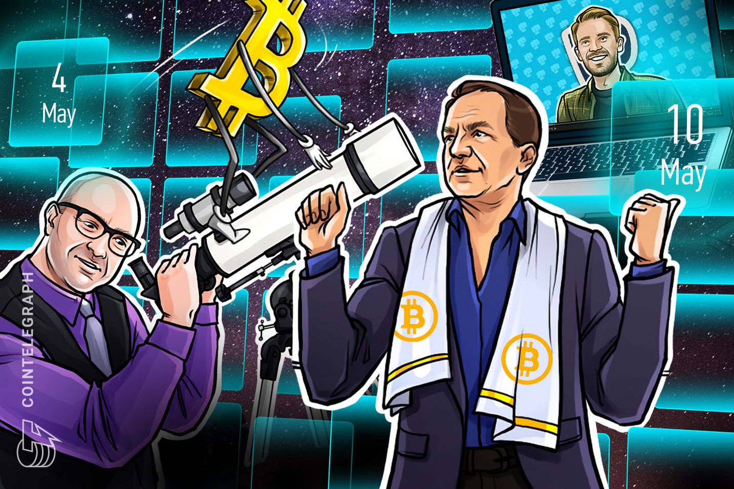 Bitcoin Tests $10,000, ‘Halving Dump,’ $1M BTC Predicted: Hodler’s Digest, May 4–10